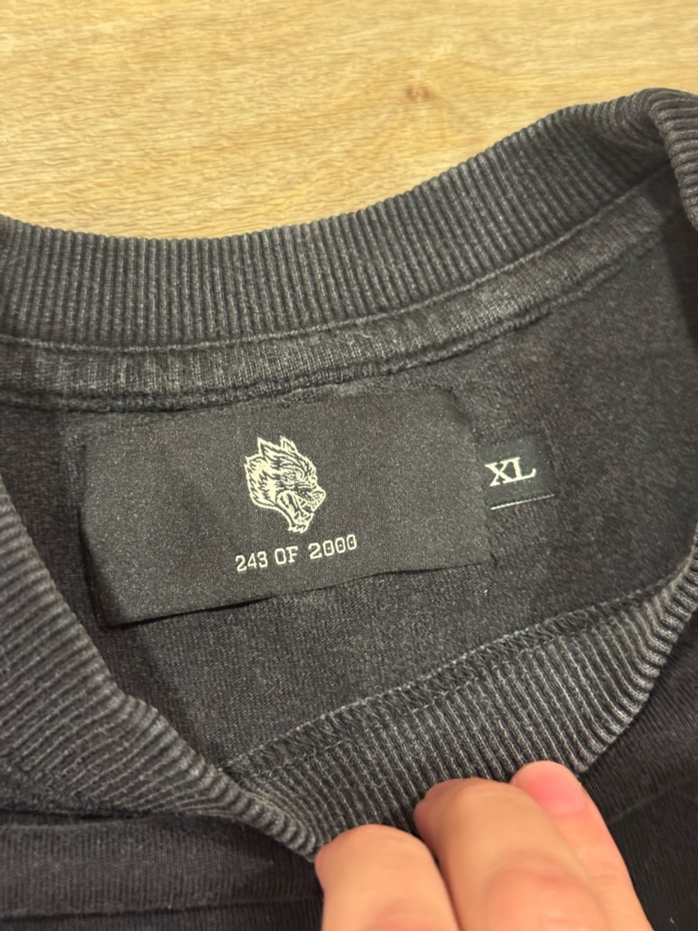 Darc Sport Black "Wolves Club" Oversized Tank Top Size XLarge - Picture 3 of 3